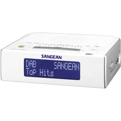 Sangean DCR-89+ - Wekkerradio DAB - Alarm Clock met DAB+ en FM - Wit