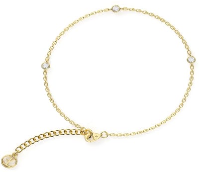 Elysian Armband Dames - Sterling Zilver 925 - 18K Goud verguld - Luxe geschenkdoos - 16 + 4 cm