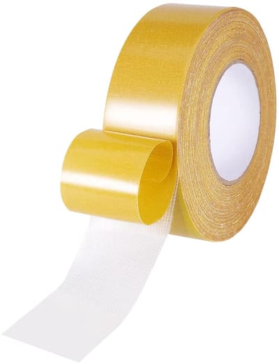 Dailygoods- Textieltape 10 meter - Dubbelzijdig - Waterdicht - Extra sterk - Voor kleding/handwerk - 1.5 cm breed - Dubbelzijdig Tape