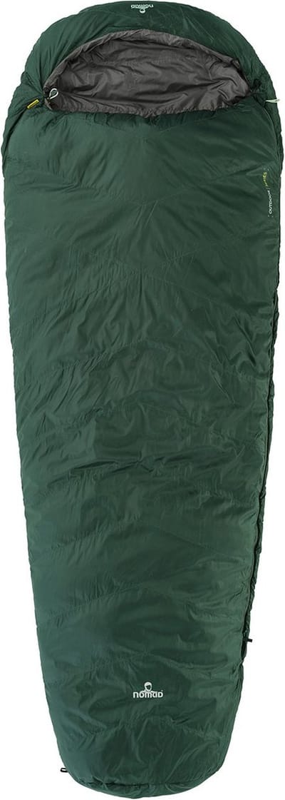 NOMAD® Taurus 400 Slaapzak | 210x80cm Groen | Lichtgewicht & Kwalitatief | Slaapzak | Incl Hoes