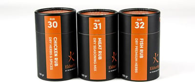 EldurApi Rubpakket - 3-Delig - Chicken Rub - Meat Rub - Fish Rub - Dry Rub - BBQ Kruiden - Kamado