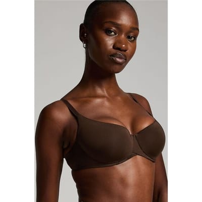 Hunkemöller Voorgevormde beugel bh Smooth Bruin