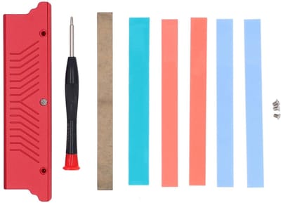 Dailygoods- Geheugenkoeler Snelle Warmteafvoer - Dubbelzijdig Koellichaam - Aluminiumlegering - Geheugenveiligheid - Stabiliteit - Betrouwbaarheid - RAM-koeler