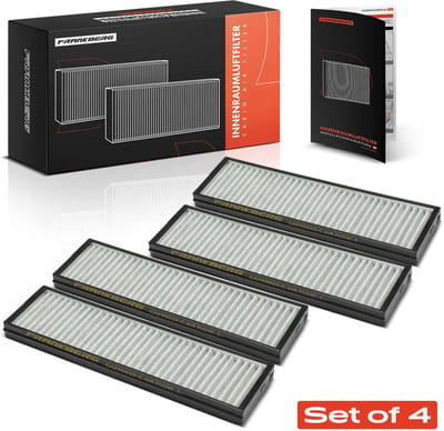 Frankberg 4x interieurfilter actieve kool voor Hyundai i