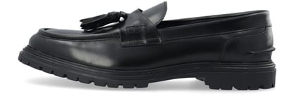 Bianco Leren loafers BIALOUI