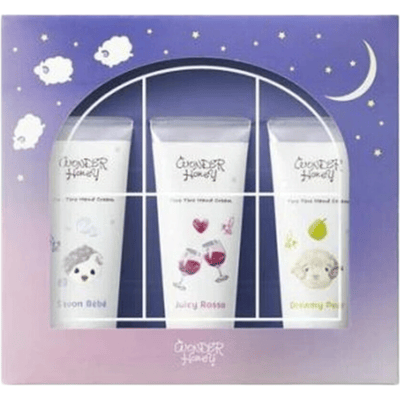Saborino Vecua Honey Wonder Honey Hand Cream Gift (Honey Dew Trio)