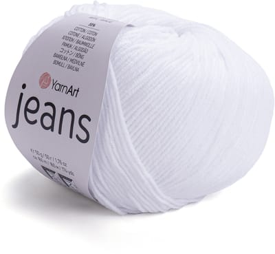 YarnArt Jeans – Katoenmix Breigaren – 50g – 160m – 55% Katoen / 45% Acryl – Voor Amigurumi & Kleding - Kleur 62