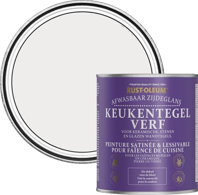 Rust-Oleum Grijs Keukentegelverf Zijdeglans - Fleur 750ml