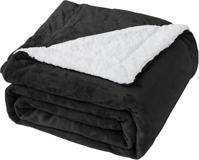Hoogwaardige Dubbelzijdige Sherpa Fleece Deken 200x230 cm - Zacht en Warm Beddengoed