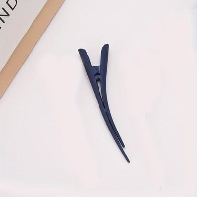 Nieuwe Mode Morandi Kleurige Gematteerde Haarclip, Eenvoudige Multifunctionele Hoornclip, Veelzijdige Haarclip voor Vrouwen in het Dagelijks Leven.