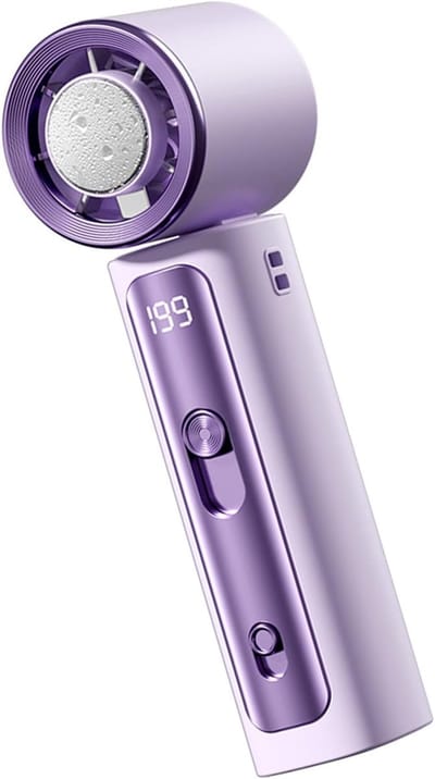 VHV - Nekventilator - USB oplaadbare halsventilator - USB oplaadbaar - 199 snelheidsstanden - voor wandelen, reizen, kantoor, tuin