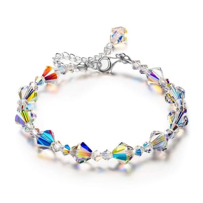 Angel Aura Kristal Verstelbare Armband - Edelstenen Kralenarmband - Pax Amare