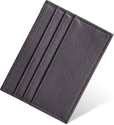 Lederen Kaart Houder voor Creditcards, Magische Portemonnee, Unisex Cadeau voor Hem en Haar