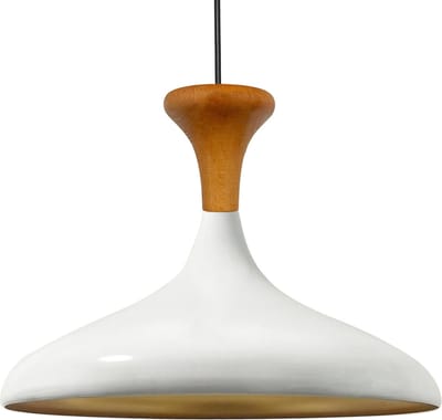 Bamyum Champion Træ Hanger, 35 cm Hanglamp Metaal E27 Scandinavische Wit Hanglamp