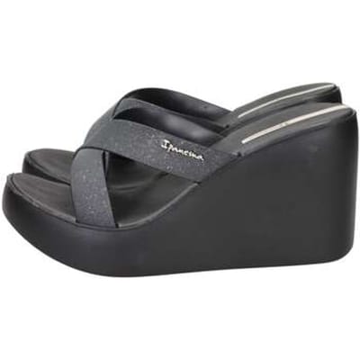 Sandalen met sleehak Ipanema 83646 High Fashion Slide Black