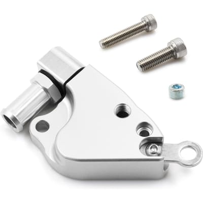 Remplacement de plaque d'adaptateur de liquide de refroidissement de collecteur d'admission d'échange de série K pour Honda Acura K20 K24 argenté