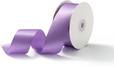 Satin cadeau lint van 38mm x 23m in paars voor bruiloften, cadeauverpakking en knutselprojecten