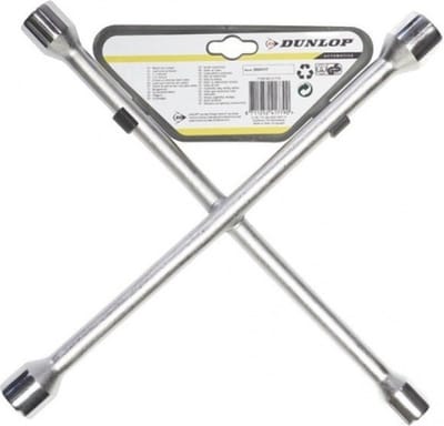 Dunlop Kruissleutels - 17-19-21-23 mm - moersleutel - 27 cm