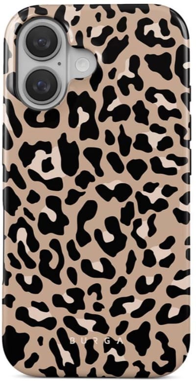 Burga, Hoesje geschikt voor iPhone 16 - Tough Series Pure Instinct Patroon, Meerkleurig