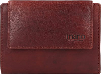 mano Don Simon Portemonnee Leer 14 cm - Dames - Horizontaal - braun