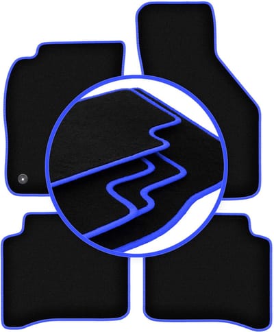 CARLUX-BLAUW automatten voor: Mitsubishi Galant VIII stationwagen, sedan (1996-2007)