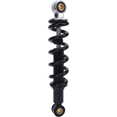 Amortisseur de moto 220mm 8mm 1500lbs Amortisseur à ressort haute performance Universel pour VTT 50cc 70cc 90cc black