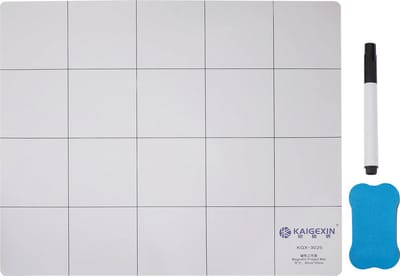 Magnetische Reparatiemat 30x25 cm met Raster, Waterbestendig & Inclusief Marker – Werkmat voor Smartphone, Laptop en Elektronica Reparatie