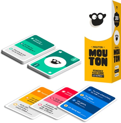 MOUTON MOUTON - GERONIMO GAMES - ATM GAMING - JEUX DE CARTES - FR - JEUX D'AMBIANCE - PARTY GAMES