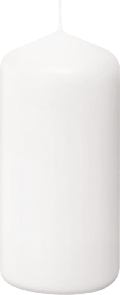 Bolsius Stompkaarsen Wit 120(H)mm (12 Stuks) - 33 uur