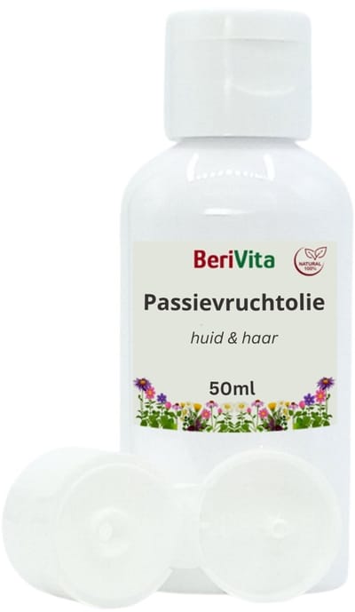 Passievrucht Olie Puur 50ml - Huidolie en Haarolie uit zaden van Passievruchten, Maracuja
