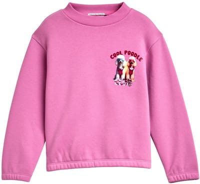 Tom Tailor - Sweater met omkeerbare pailletten - Maat 92/98 - flashy mauve