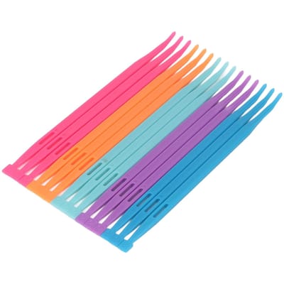 15 stuks Naaitangen Diverse Kleuren Stevig Duurzaam Plastic Multifunctionele Tang Naaigereedschap voor orange