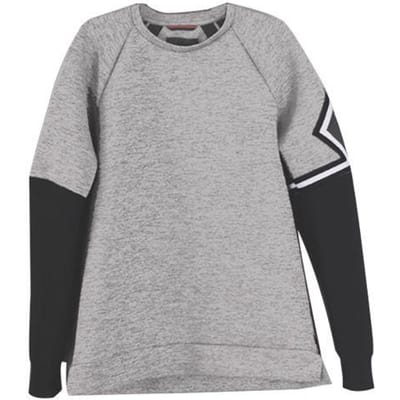 Jordan Bras Petit Logo Coton Spatial Sweat-shirt Ras du Cou Sport Homme Sweat-shirt Gris 939945-091 L gray