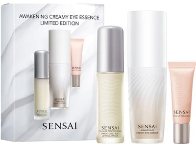 Sensai Awakening Creamy Eye Essence Giftset 44 ml - Eye Cream 20ml/Lip Treatment 5ml/Lifting Effect 19ml