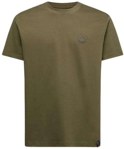 La Sportiva Circle Logo T-shirt Met Korte Mouwen Groen XL Man