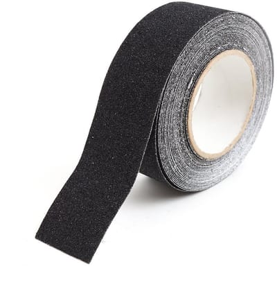 Zelfklevende Antislip Tape 50 mm x 10 m - Ideaal voor Veiligheid, Antislip Oplossingen en Meubelbescherming, Zwart