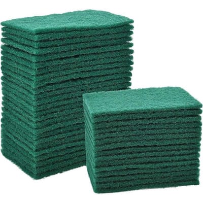 10/20/30 STUKS Schuurpads Huishoudelijke Keuken Olieverwijdering Afwasmiddel Potpads Krasvrij Multifunctioneel Herbruikbaar Reinigingsdoekje 30PCS black