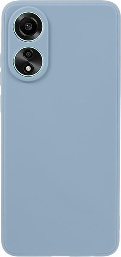 Coverup Hoesje - Geschikt voor OPPO A38 Hoesje - Coverup Colour TPU Back Cover - Lavendel Grijs