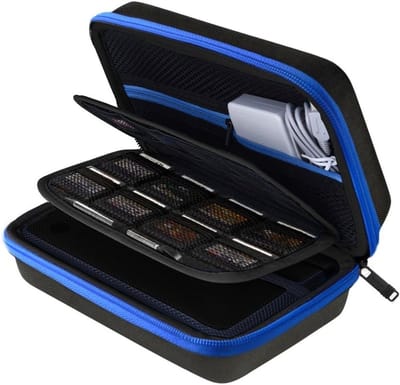 Duurzame Hard Case voor Nintendo 3DS - Bescherming, Opbergruimte en Reizen, Blauw