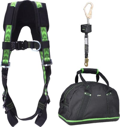 Kratos Complete set valbeveiliging Standaard-Plus - Valstopblok 2,5mtr - Maat S-L