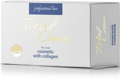 3x stuks Natuurlijke lichaam geurende romige creme zeep - met collageen 3x 115g