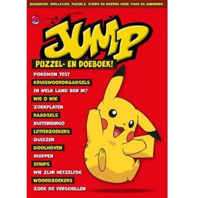 JUMP Puzzel & Doeboek Educatieve boeken (spelletjes en raadsels)