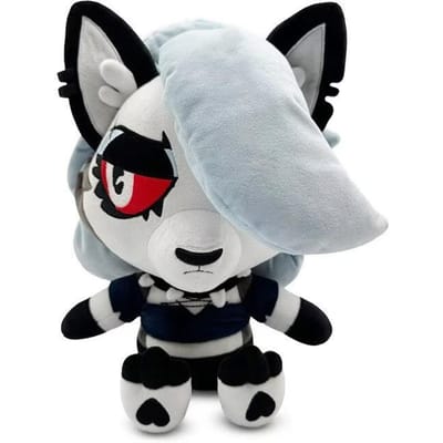 Hazbin Loona Wolf Pluche Poppen Verjaardag Film Dier Wolf El Loona Knuffels Vakantiecadeau 25cm Poppen Feest Huis Verzamelen gray