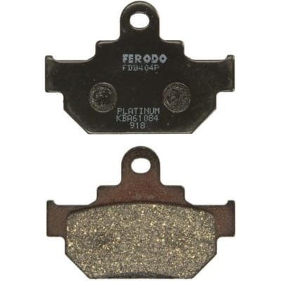 Plaquette de frein Ferodo pour Moto Suzuki 125 Vl Lc Intruder 2000 à 2007 AV / FDB404P Neuf