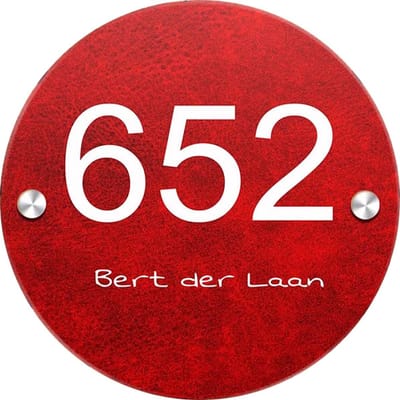 Rond plexiglas huisnummerbordje 20cm en 5mm dikte. Model nr 2019. Huisnummerbord, naambordje voordeur, naambordjes, huisnummer bordje, naambordje huis, huisnummerbordjes, naambord, naam bordjes, naamplaatje, naamborden, unieke naambordjes voordeur