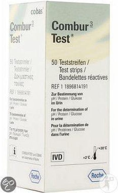 Combur 3 Test Strips