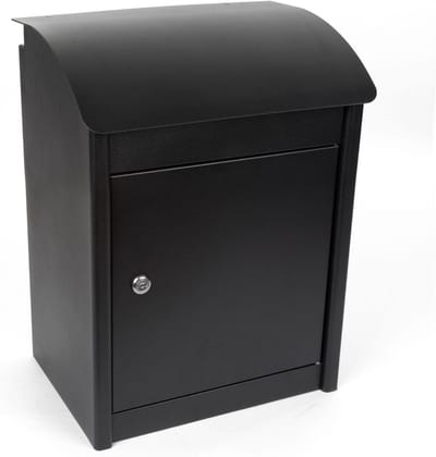 Pakketbrievenbus - Pakketbox Muur - Veilig Post Ontvangen - Antidiefstal Systeem - 36x16cm Opening - Zwart