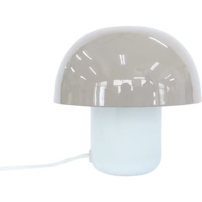 Leitmotiv Tafellamp Nuevo Mini Mushroom - Grijs - 20x20x20cm - Modern