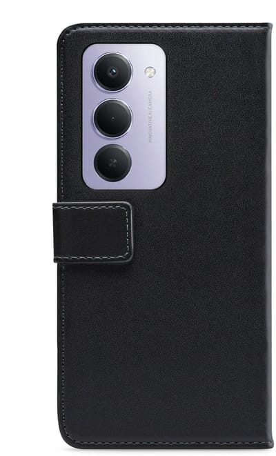 Mobilize Telefoonhoesje geschikt voor Xiaomi Redmi 15 Hoesje | Mobilize Classic Gelly Wallet Bookcase Portemonnee | Pasjeshouder voor 2 Pasjes | Telefoonhoesje voor Pinpas / OV Kaart / Rijbewijs - Zwart