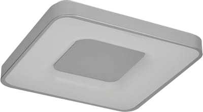 OSRAM ORBIS Piana LED Plafondlamp 485mm, 36W, 3000K warm wit, Click-DIM, Zilver, Metaal, IP20